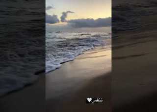 شروق الشمس البحر هدوء هدوء الصباح استرخاء لاتنسوا الاشتراك في القناة وتفعيل الجرس شمال سيناء