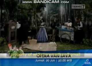 Trans 7 Comedy Program Promo OVJ Ep Bajing Ireng Friday July 30 2010