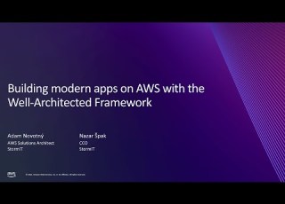 Building Modern Apps On AWS Using The Well Architected Framework AWS Cloud Day Prague 2024