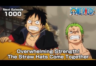 ONE PIECE Episode1000 Overwhelming Strength The Straw Hats Come Together