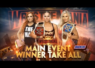Ronda Rousey Vs Charlotte Flair Vs Becky Lynch Wrestlemania 35