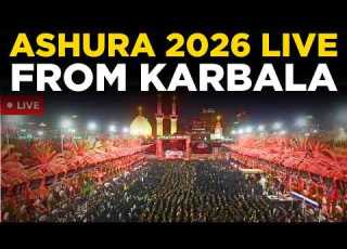 LIVE Ashura 2026 Thousands Perform Tuwairij Run In Karbala MIRROR NOW Karbala Live LIVE