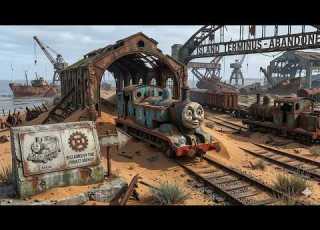 70 Years Buried In The Desert Full Restoration Of Abandoned Thomas The Tank Engine