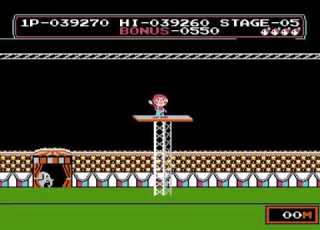 300 Game Offline DVD CIRCUS CHARLIE Gameplay NES