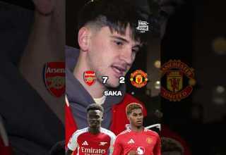 ARSENAL V MANCHESTER UNITED RIVALS SQUAD BATTLE Shorts Football Soccer