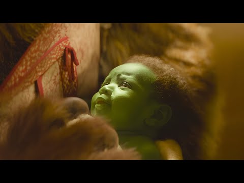 بنت بتتولد ببشرة لونها أخضر وأهلها بيرفضوها لكنها بتدخل مدرسة السحر وبتكون أعظم ساحرة فى المملكة