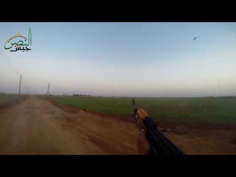 جيش النصر اللحظات الأولى لأقتحام وتحرير بلدة الخوين جنوب ادلب