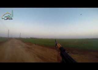 جيش النصر اللحظات الأولى لأقتحام وتحرير بلدة الخوين جنوب ادلب