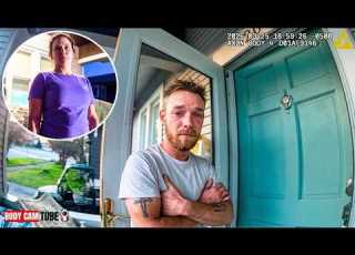 Police Surprise Abusive Wife After Family Secretly Calls 911