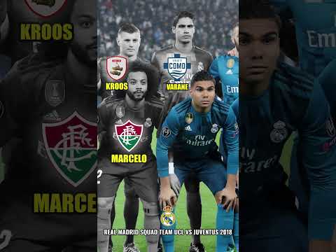 REAL MADRID SQUAD TEAM UCL 2018 Vs JUVENTUS Ronaldo Bicycle Goal Bintangbola