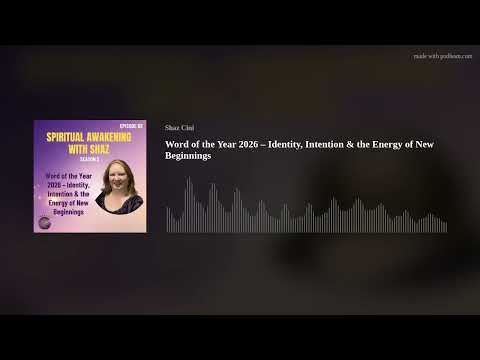 Word Of The Year 2026 Identity Intention The Energy Of New Beginnings