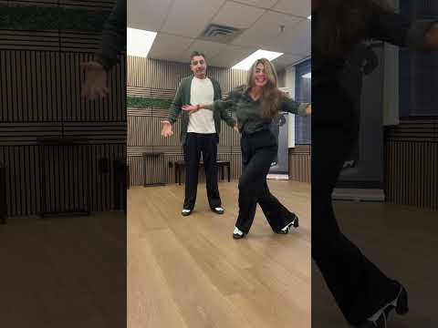 Wife Teaches Her Husband Some Jive Moves