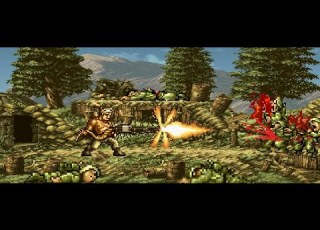 John Matrix Killing Rebel Soldiers Dubbed With Metal Slug Sound Effect In Commando 1985