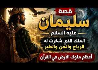 قصة سليمان عليه السلام كاملة الملك الذي س خرت له الرياح والجن والطير أعظم ملوك الأرض في القرآن