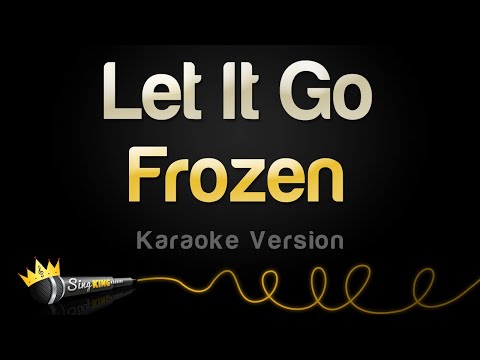 Frozen Let It Go Idina Menzel Karaoke Version