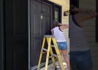  I Learned How To Install A Glass Storm Door So You Don T Have To