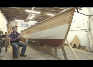  Building The V Bottom Skiff Episode 24 Laminating The Cutwater