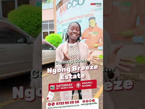 Join Us This Saturday March 28th For The Official Launch Of Ngong Breeze Estate In Kimuka Ngong Join Us This Saturday March 28th For The Official Launch Of Ngong Breeze Estate In Kimuka Ngong