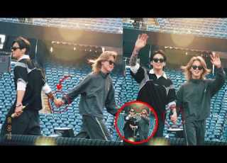 5 MINUTES AGO Jungkook And Jimin Looked Super Adorable At The Foxborough Day 1 Soundcheck