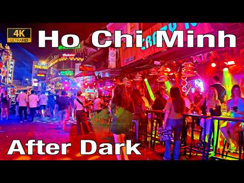 Vietnam Nightlife Ho Chi Minh City Saigon 2026 Bui Vien Walking Street