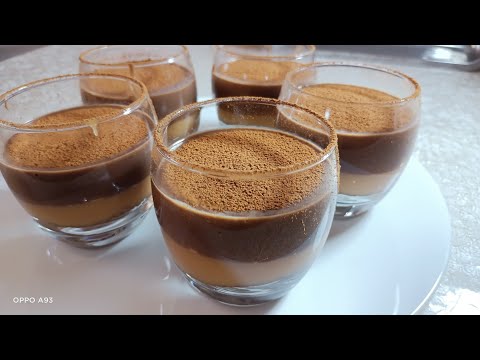 عندك حليب والنشاء في الدار حضري أروع تحلية باردة بدون فرن في دقائق فقط تبرد القلب للسهرة