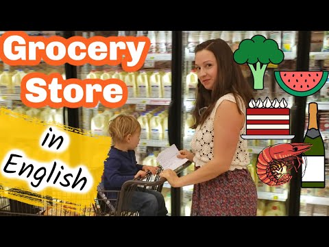 Grocery Store Vocabulary Shop In English