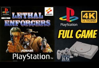 Lethal Enforcers I II PS1 4K60ᶠᵖˢ UHD Longplay Walkthrough Playthrough Full Movie Game