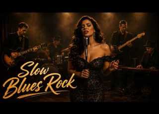 Slow Blues Rock Guitar Riffs Smoky Female Vocals Late Night Whiskey Blues