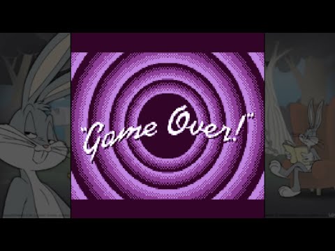 Looney Tunes Carrot Crazy Game Over GBC