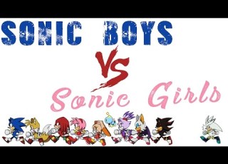 Sonic Boys VS Sonic Girls