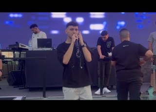بروفا صوت للنجم الشامي قبل الحفلة كواليس الشامي