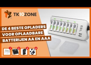  De 4 Beste Opladers Voor Oplaadbare Batterijen AA En Aaa