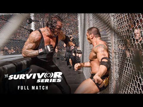 FULL MATCH Batista Vs Undertaker World Heavyweight Title Hell In A Cell Survivor Series 2007