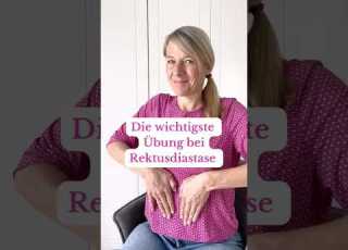 Die Wichtigste Übung Bei Rektusdiastase