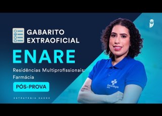  ENARE Residências Multiprofissionais Gabarito Extraoficial E Comentários Pós Prova Farmácia