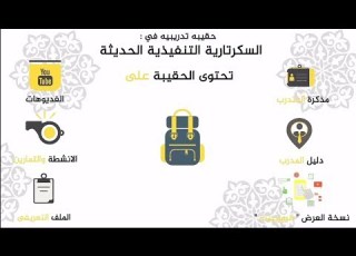  دورة السكرتارية التنفيذية الحديثة حقيبة تدريبية مؤسسه حقيبتك