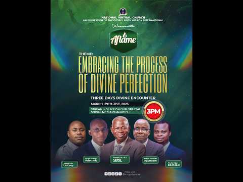 Welcome To Day 1 Aflame National Virtual Church March Edition