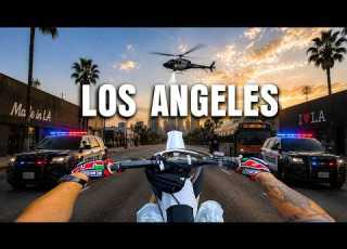  I Rode A Gas Dirtbike Through Los Angeles POV