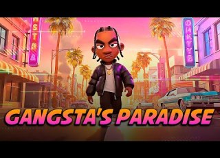 Coolio Gangsta S Paradise Cover Remix By ST4RIX Animated Lyrics Video