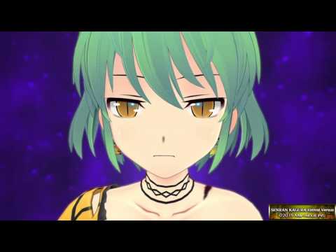 SENRAN KAGURA ESTIVAL VERSUS Finish Of Boss Fight With Bilboard Finisher