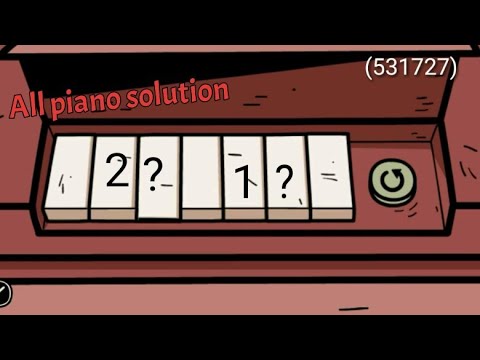 Ghost Case All Piano Solution With Code Darkdome Mr Fiend