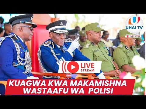 SHEREHE ZA KUAGWA KWA MAKAMISHNA WASTAAFU WA JESHI LA POLISI