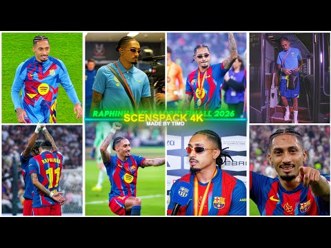 Raphinha Vs Real Madrid Final 2026 RARE CLIPS SCENEPACK 4K With AE CC And TOPAZ