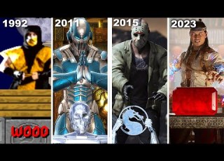 Mortal Kombat Evolution Of Test Your Might MK To MK1 1992 2023