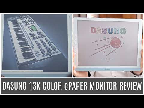 Dasung 13K Color EPaper Computer Monitor Finally A Real World Color Solution That Works