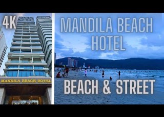 Mandila Beach Hotel Da Nang Tour Walk Around Beach View 4K