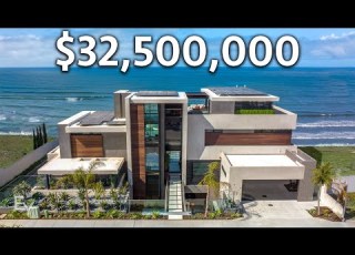  Touring A 32 5 Million Oceanfront California Modern Mansion