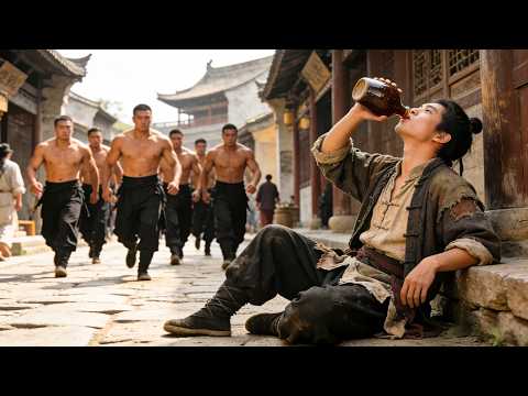 ظنوه سكير ا عادي ا لكنه سيد الكونغ فو الذي يهزم البلطجية