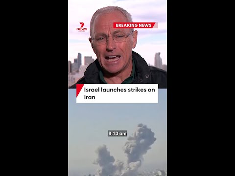 Israel Launches Strikes On The Iranian Capital Of Tehran