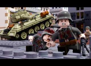 LEGO War The Battle For Berlin 3D Stop Motion Animation